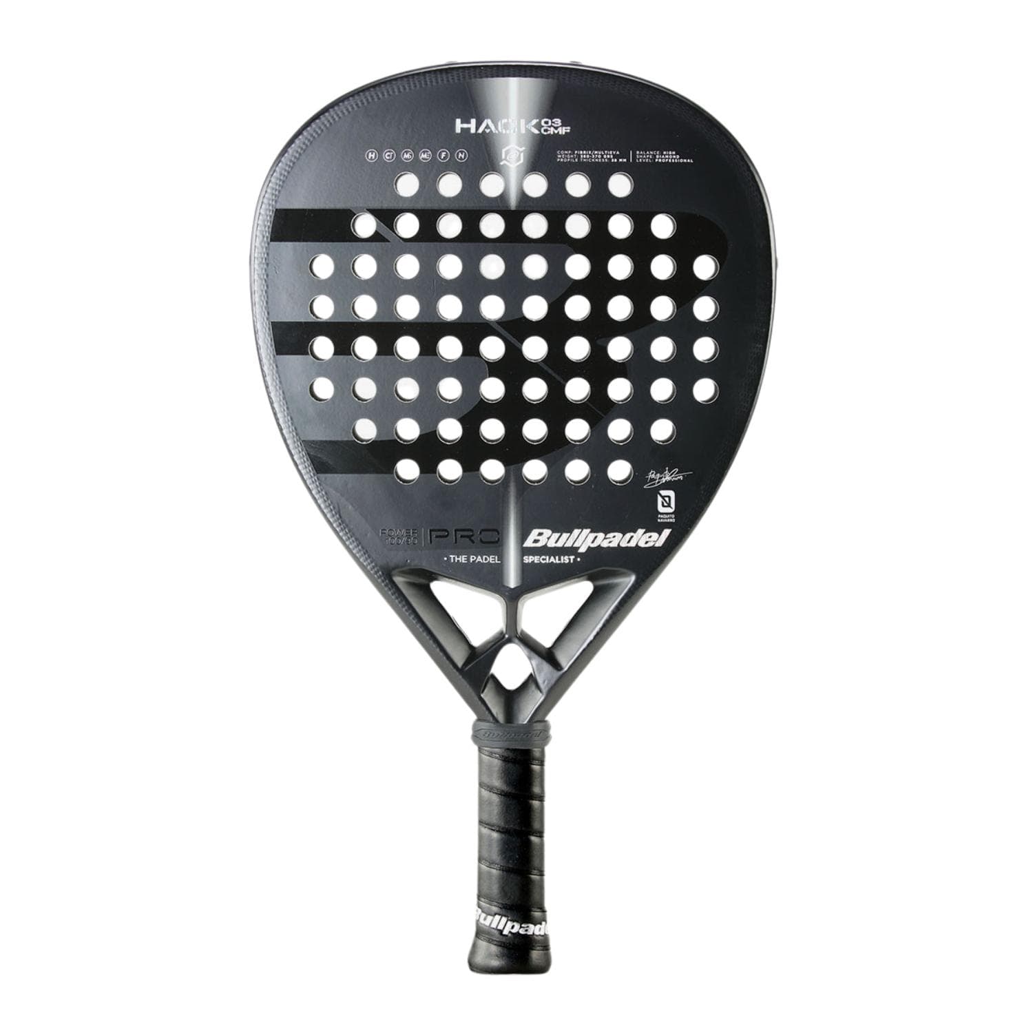 Billede af Bullpadel Hack 03 Comfort 2022 padelbat fra mærket Bullpadel