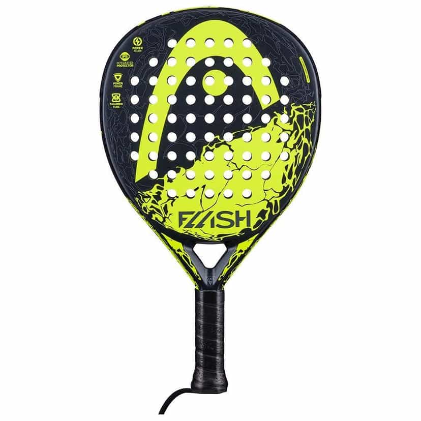 Billede af Head Flash Black/Yellow padelbat