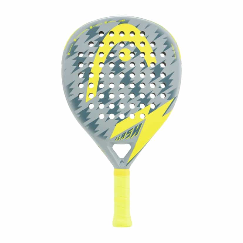 Billede af Head Flash Grey/Yellow 2022 padelbat
