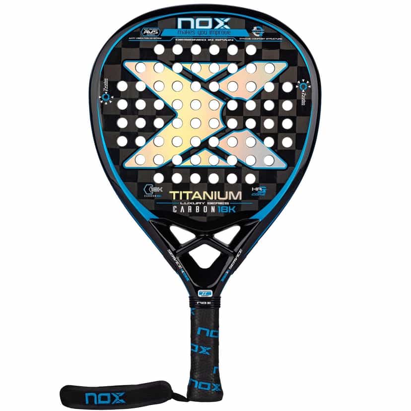 Billede af Nox Titanium Carbon 18K Luxury padelbat