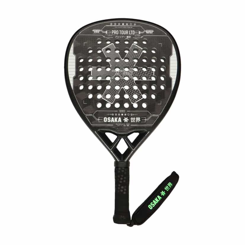 Billede af Osaka Pro Tour LTD Power Black/Silver padelbat