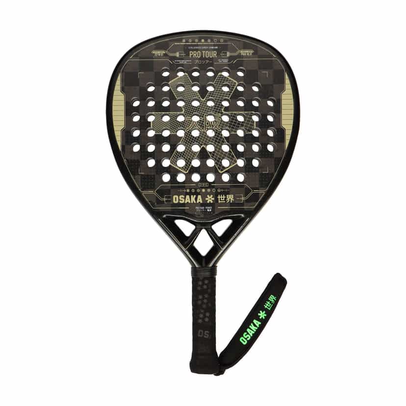 Billede af Osaka Pro Tour Power Black/Grey padelbat