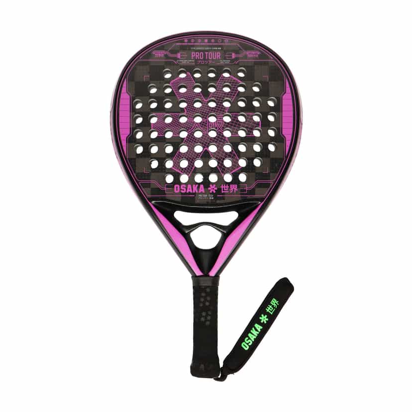 Billede af Osaka Pro Tour Tech Black/Purple padelbat