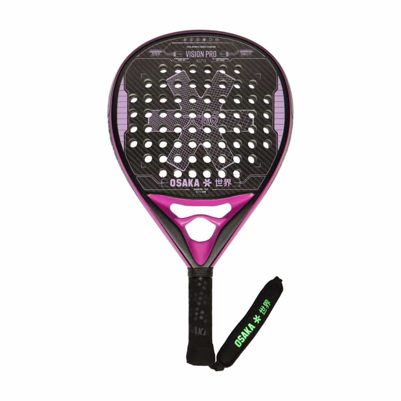 Billede af Osaka Vision Pro Tech Black/Purple padelbat