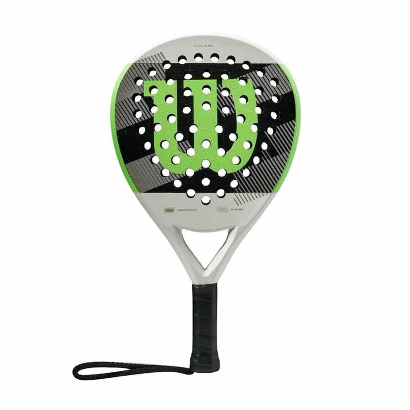 Billede af Wilson Blade Padel White/Grey padelbat