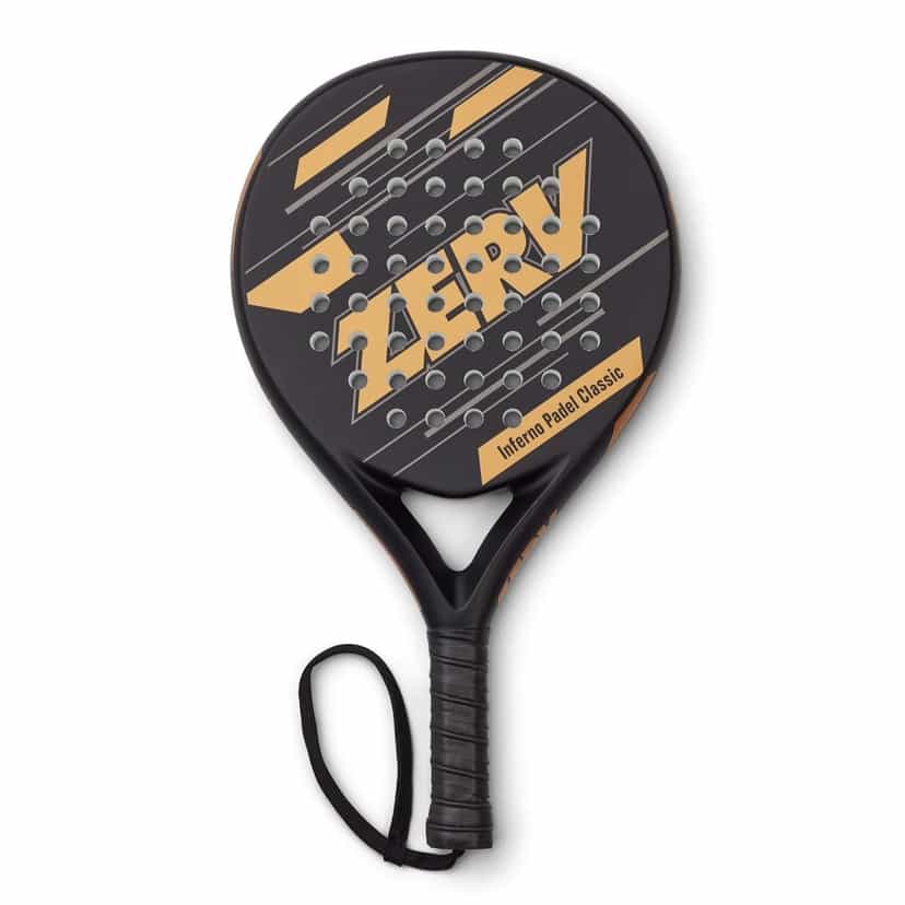 Billede af ZERV Inferno Padel Classic Gold/Black padelbat