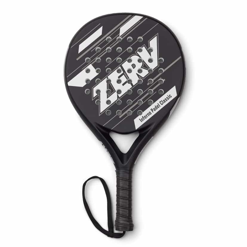 Billede af ZERV Inferno Padel Classic Silver/Black padelbat